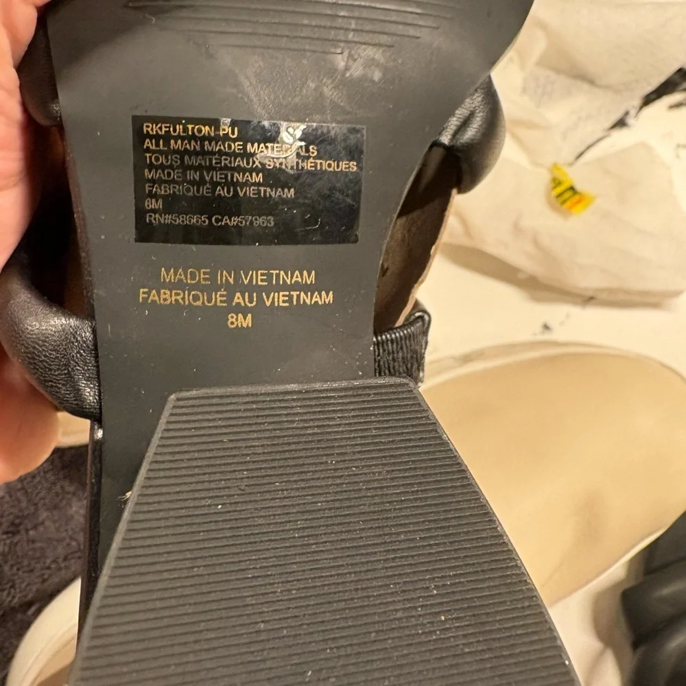 Nordstrom Black Strappy Sandals
